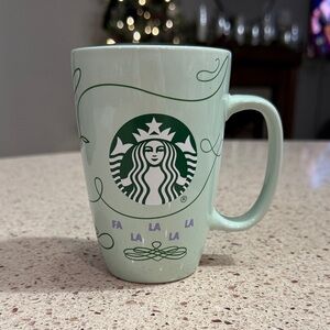 Starbucks Holiday Mug in Light Green